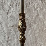 Louis XV bronze tripod reading floor lamp
