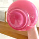 Vase vintage verre de Venise rose