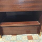 Ancien table de chevet style bateau vintage