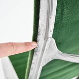 Green EA124 armchair by Charles and Ray Eames for Herman Miller, 1970s