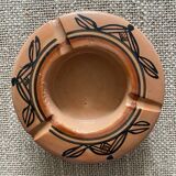 1 Berber ashtray in varnished terracotta