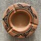 1 Berber ashtray in varnished terracotta
