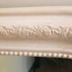 Mirror Louis Philippe white chalky 43x52cm
