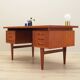Teak desk, Danish design, 1970s, production: Denmark