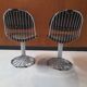 2 chaises Gastone Rinaldi modèle Margot années 60