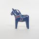 Handpainted blue Nils Olsson, "Dala" horse, Sweden 1960's