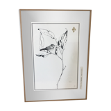 Illustration - bird and branch no.2