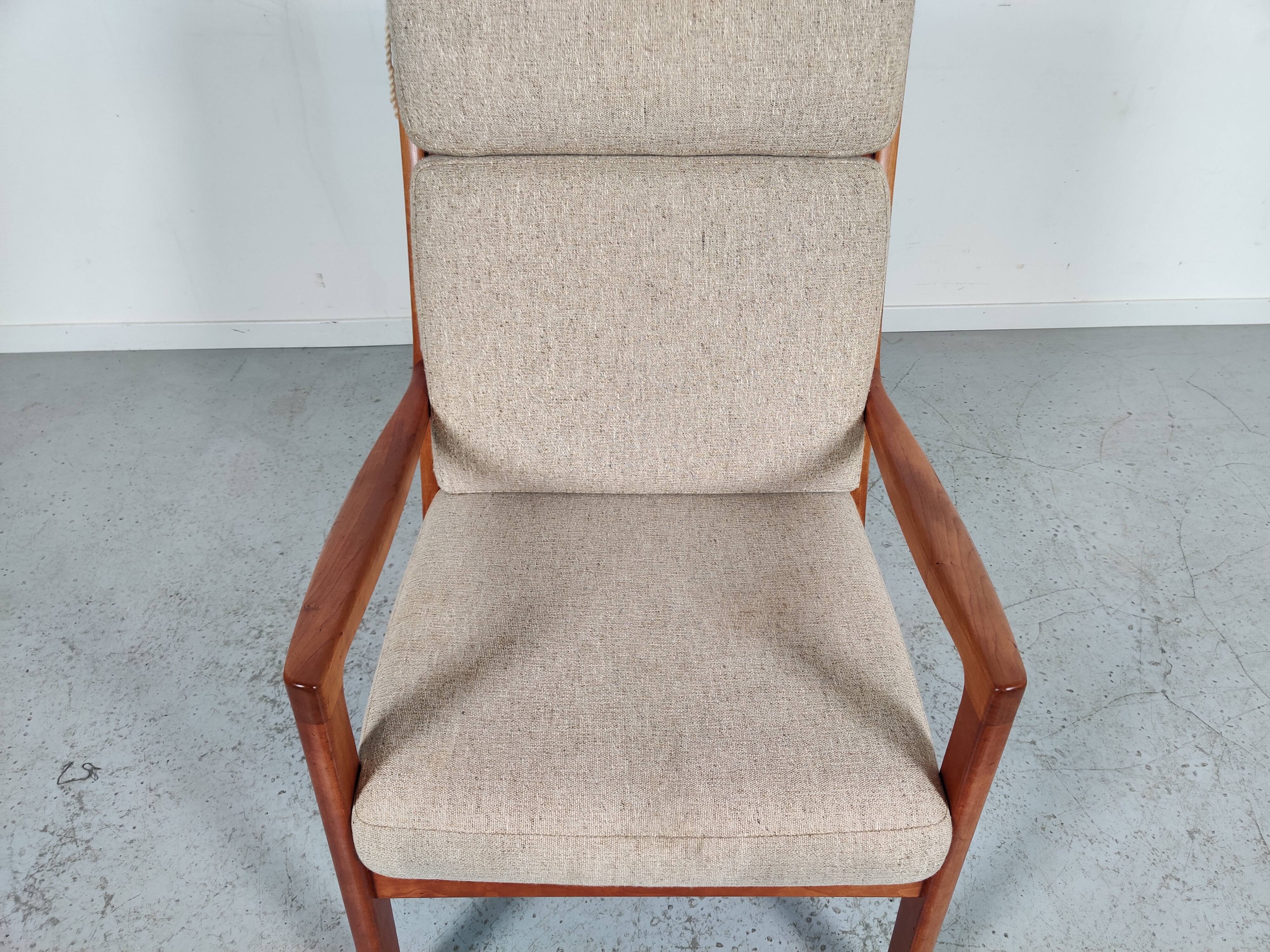 Armchair"senator" by Ole Wanscher for Poul Jeppesen, denmark 1960s