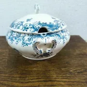 Large soup tureens Villeroy & Boch Valeria blue