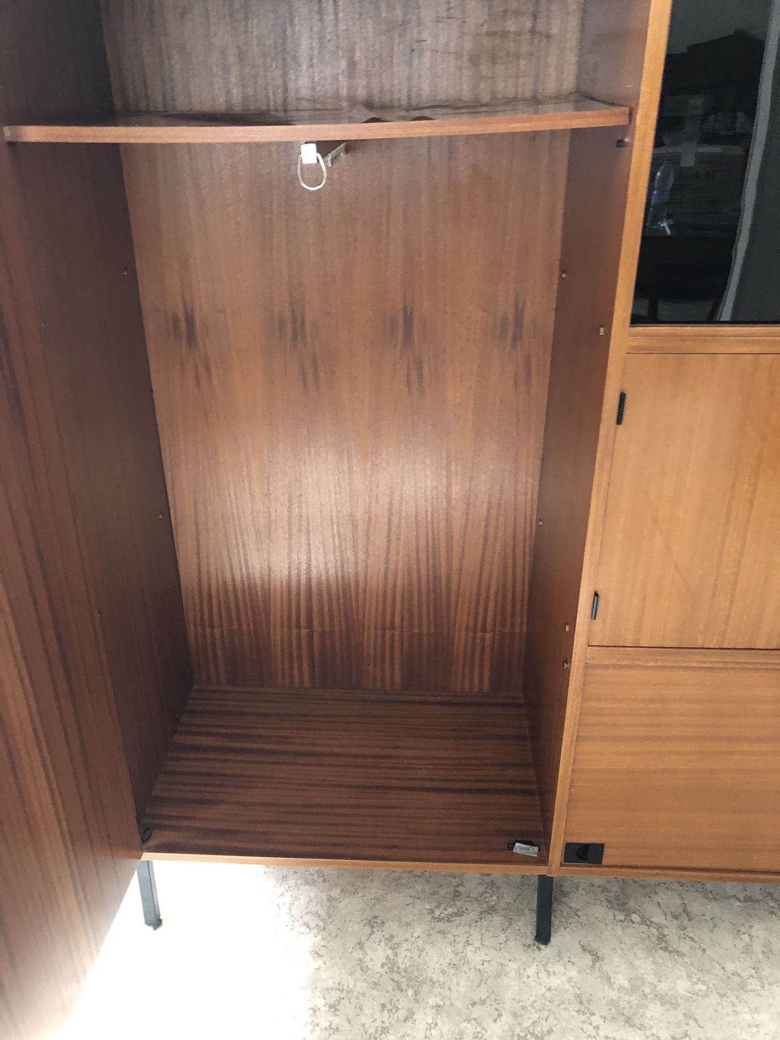 Armoire secrétaire teck rené de Jean-René Caillette
