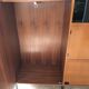 Teak secretary cabinet by Jean-René Caillette