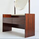 Coiffeuse scandinave palissandre