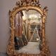 19th-century mirror 132 x 90