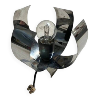 Metal wall light