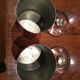 2 copper spice pots