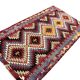 Oushak Geometric Wool Kilim Rug