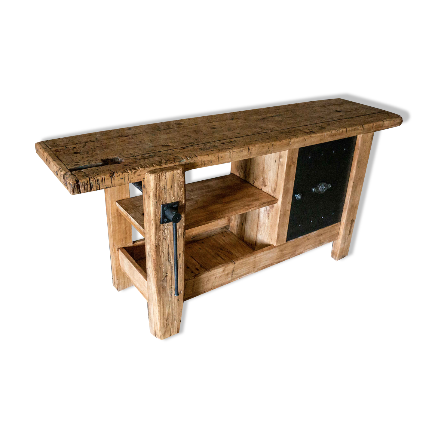 Établi de menuisier restauré