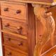 20th century Davenport desk with walnut piano top