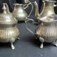 Tableware, part of a silver-plated English coffee service from the 20th century.