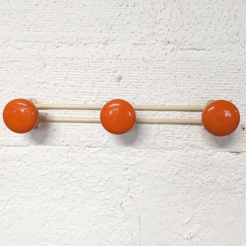 Vintage metal coat rack