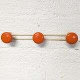Vintage metal coat rack