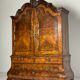 Dutch burr walnut cabinet ca. 1740