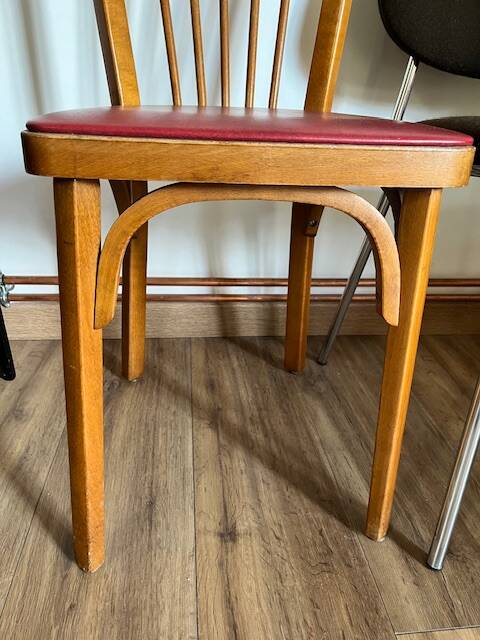 Set of 4 mismatched chairs