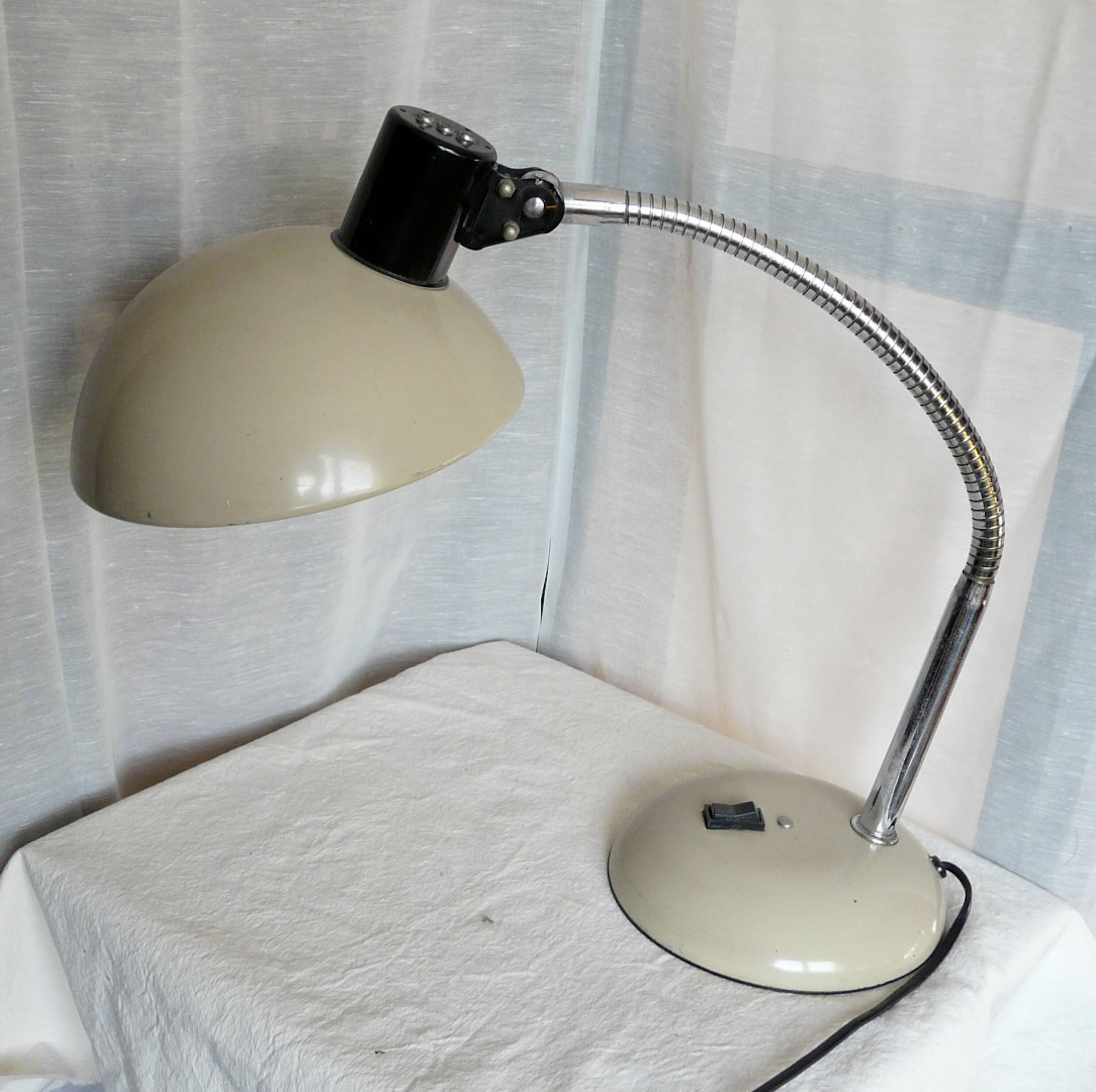 Flexible desk lamp sarlam vintage 1960