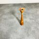 Scandinavian teak candlestick