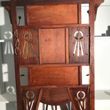 Vintage wardrobe coat rack