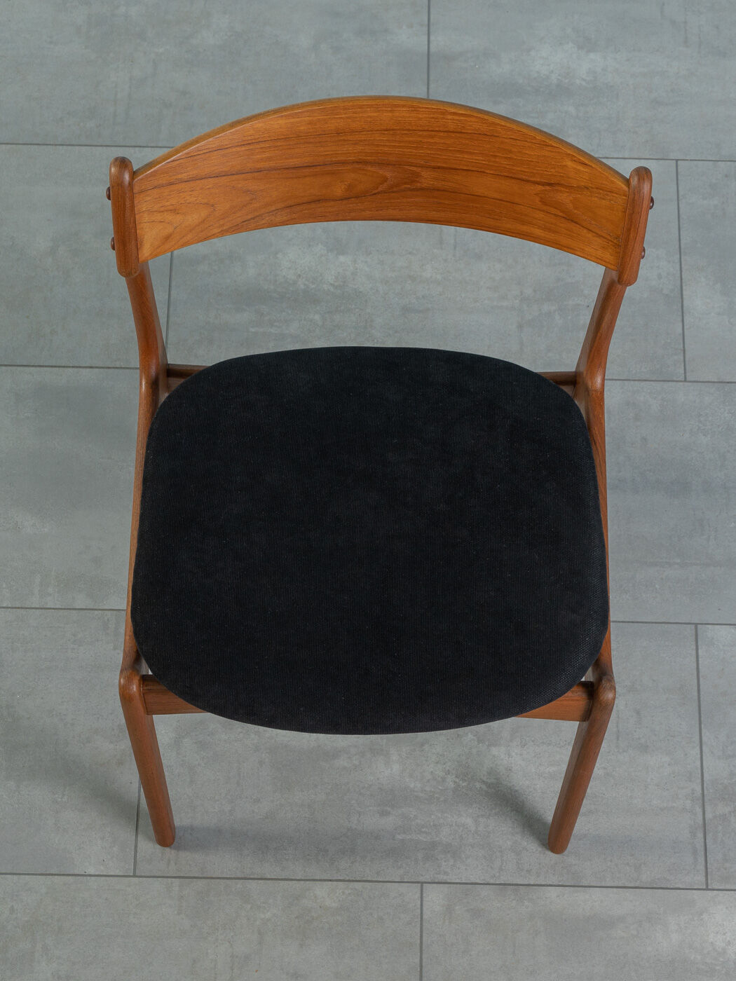 1950s dining chairs, Erik Buch