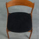 1950s dining chairs, Erik Buch