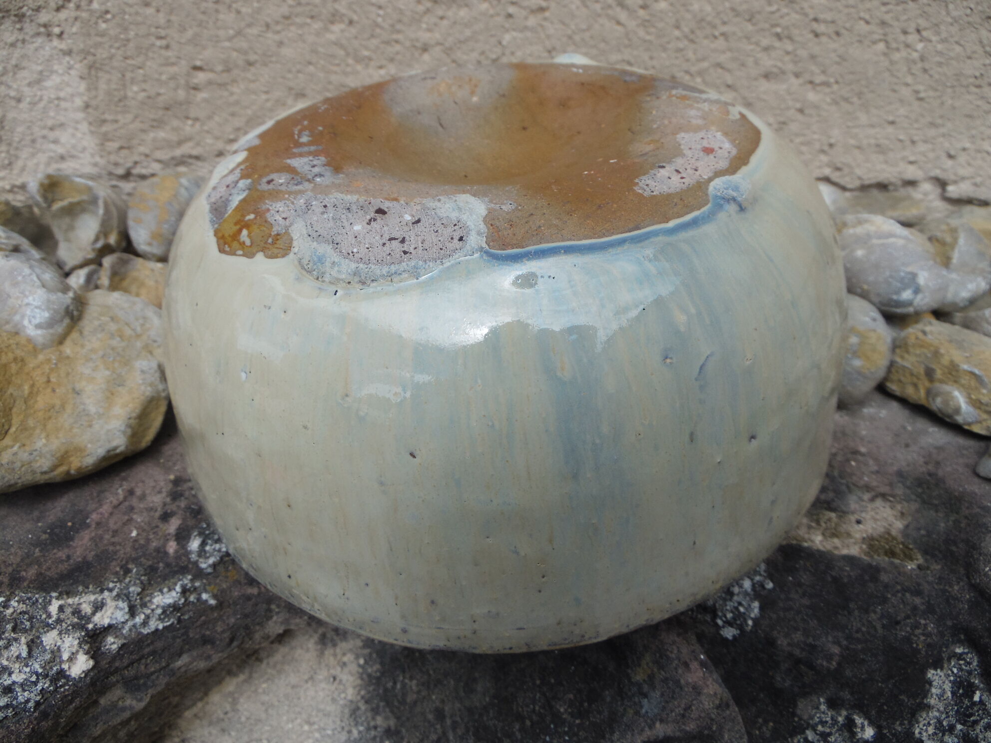 Former Cup cream glazed stoneware