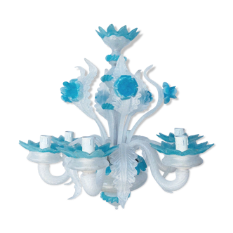 Venetian chandelier in Murano glass