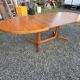 Baumann extendable table in teak from the 1960s (2 extensions)