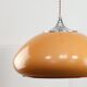 Grande Lampe à Suspension Space Age Marron de Guzzini, 1960s