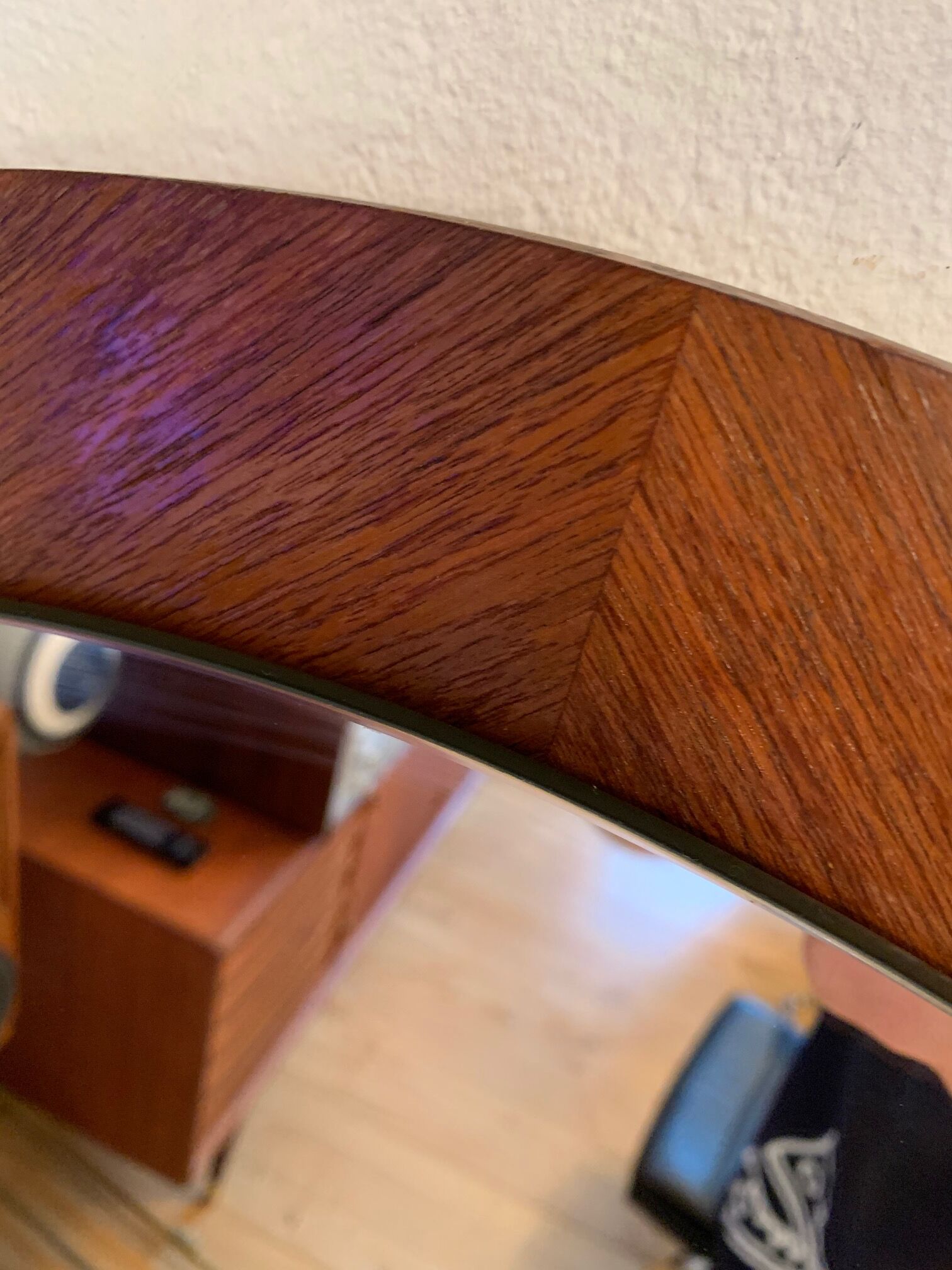 Mirror, Denmark, 1960s 64cm