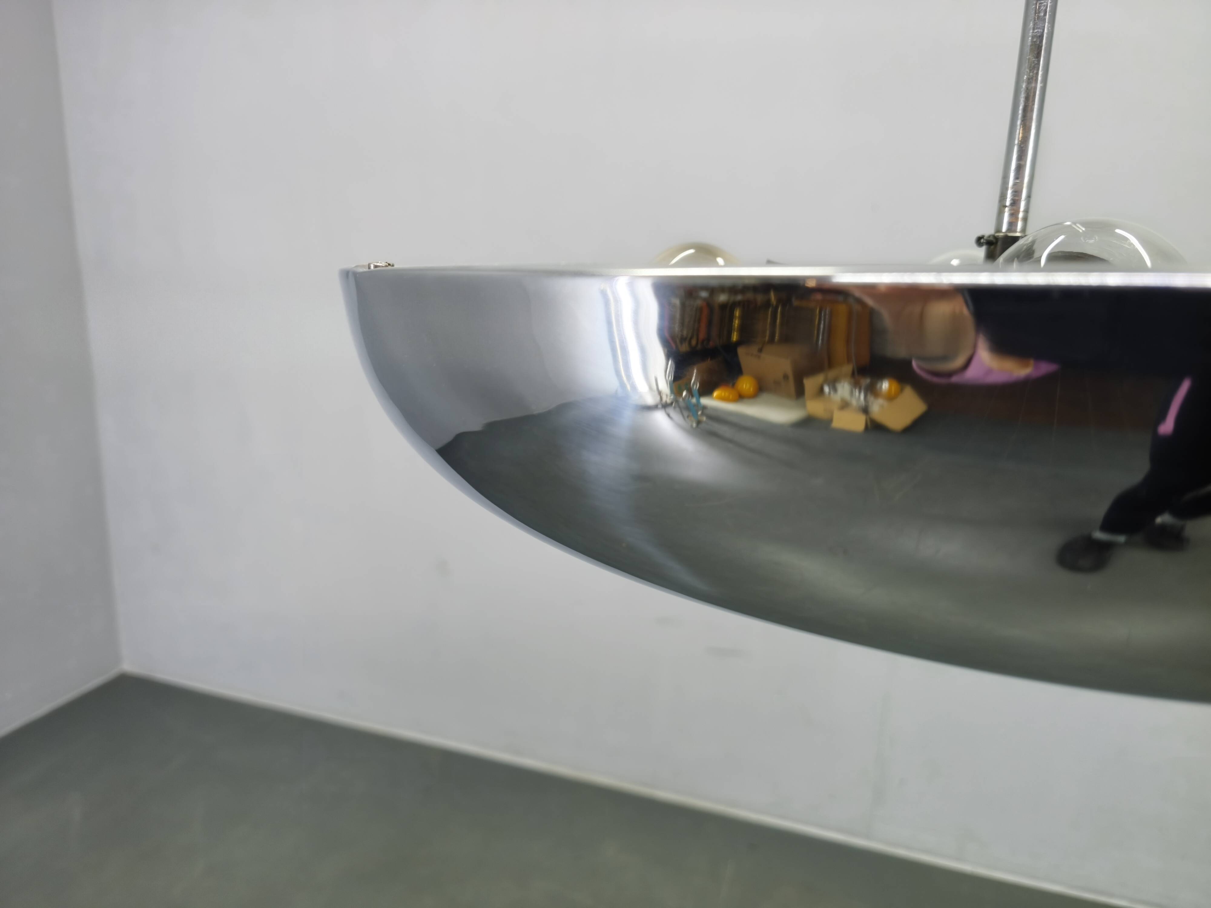 UFO Chandelier by Josef Hurka for Napako, 1930s