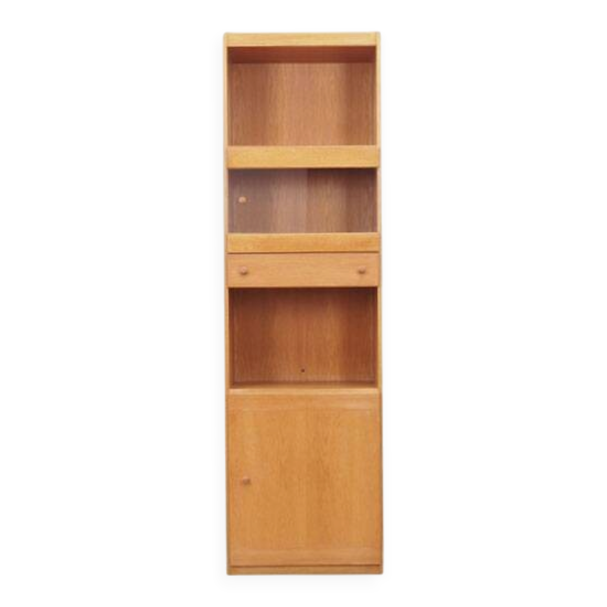 Ash bookcase, Danish design, 1970s, manufacturer: Skovby