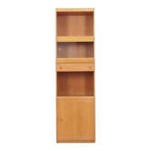 Bibliothèque en frêne, design danois, années 1970, fabricant : Skovby