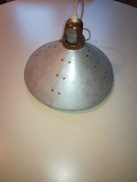 Industrial zinc hanging