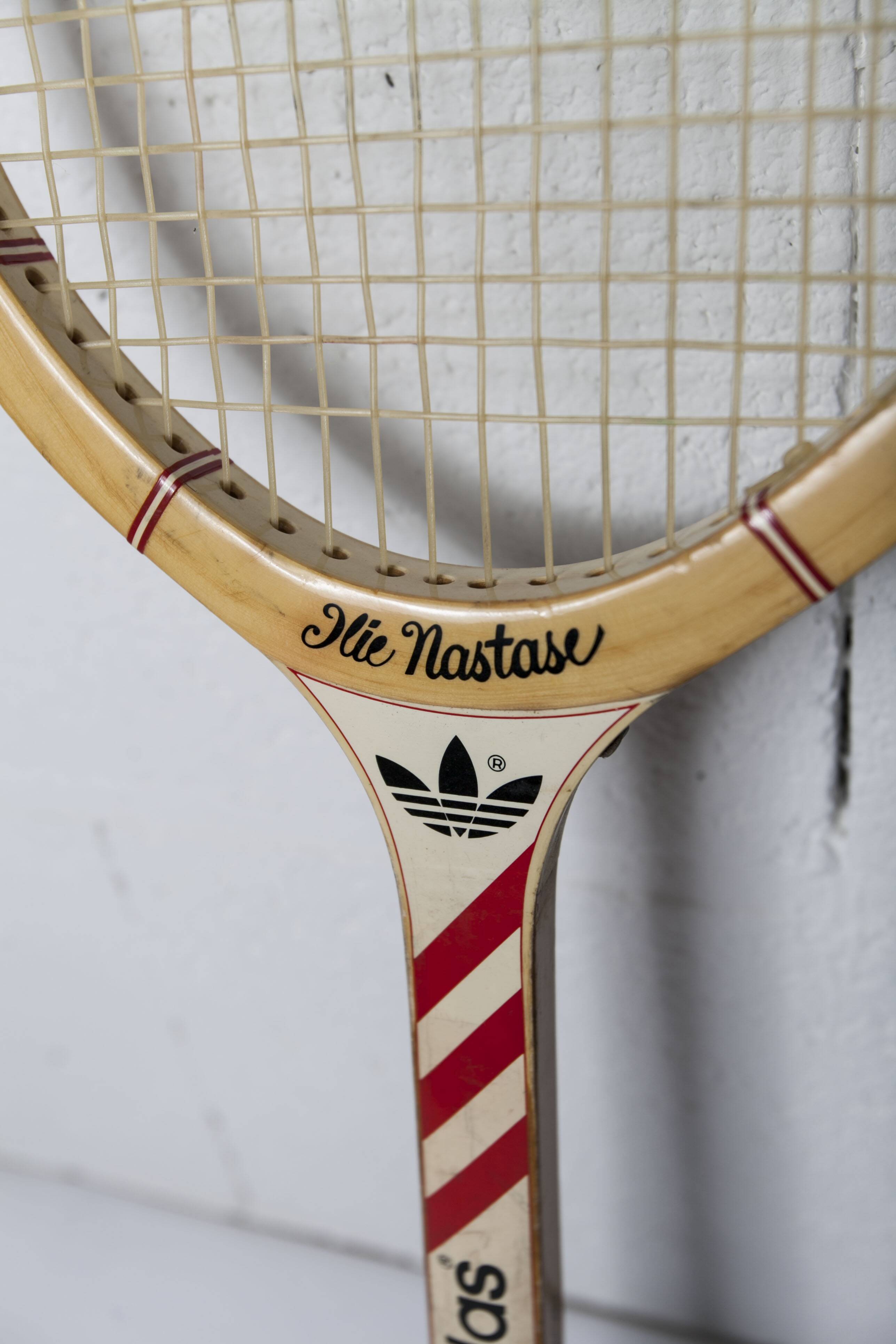 Adidas Ilie Nastase 70's tennis racket