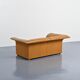 Paire de canapés Loto en cuir par Luigi Massoni pour Poltrona Frau, Italie, 1976
