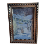 Orientalist watercolor by Fez Bask
