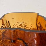 Mid-century modern glass vase by Kai Blomqvist for Kumela, Finland, 1960s.