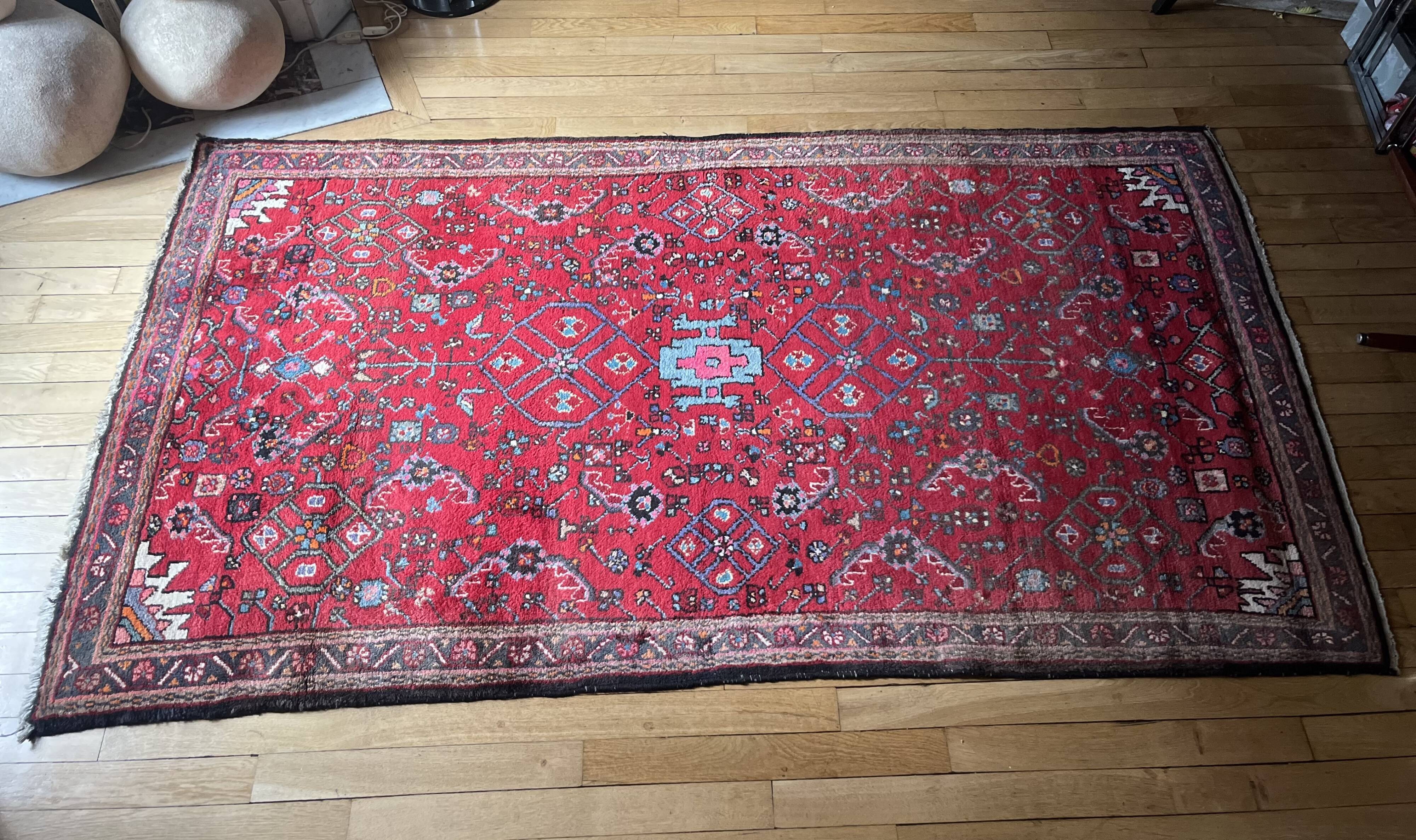 Vintage oriental rug