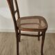 Vintage Thonet chair, wood and caning, no. 221.