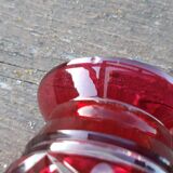 Bohemian crystal vase