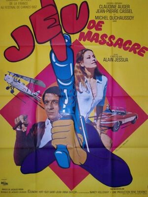 Affiche cinéma originale de 1966.Jeu