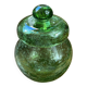 Bubble glass bonbonnière, blown, Biot